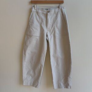 Old Navy High Waisted Barrel Leg Khaki Pants - Size 4